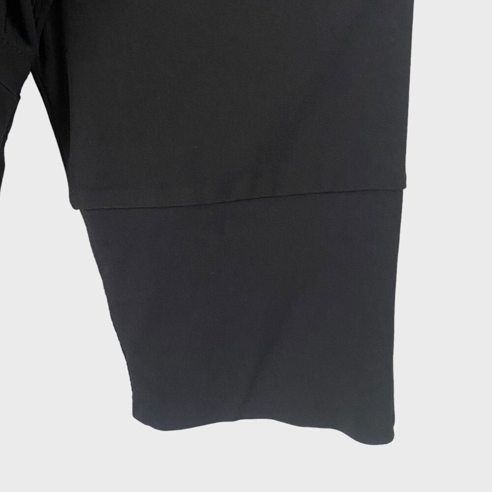 Carmen Marc Valvo Scoop-Neck 3/4 Sleeve Blouse Women's 2X Grommet Lace-Up New - Picture 7 of 11